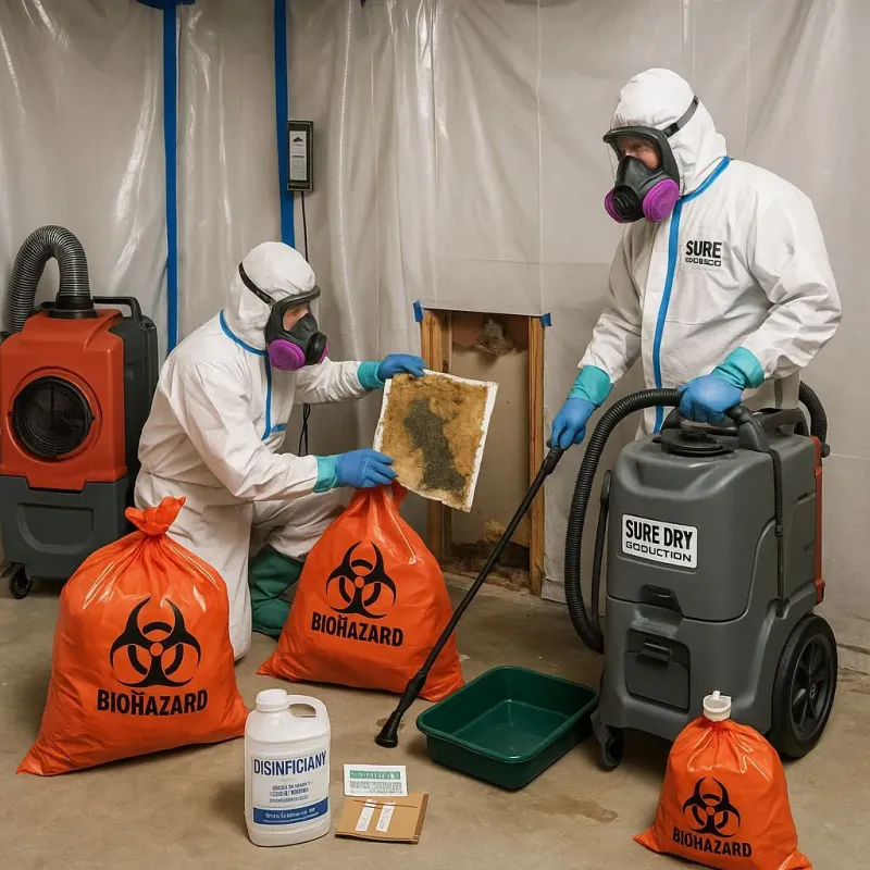Contaminated Water Handling Protocols process in Falls Creek, PA