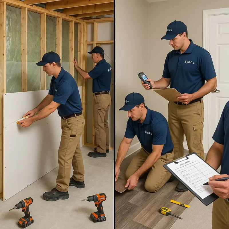 Repairs and Reconstruction process in Falls Creek, PA