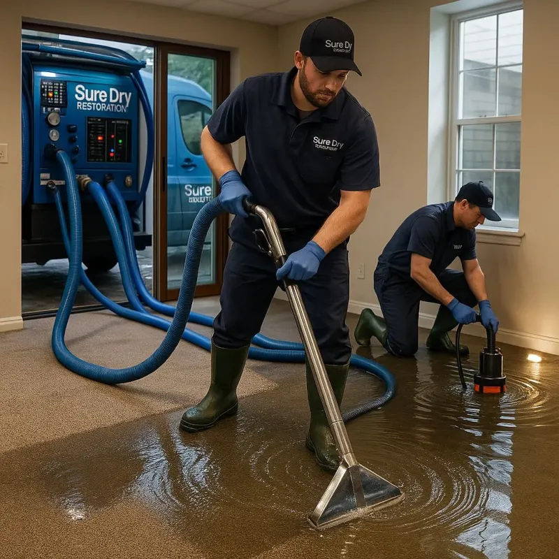 Water Extraction and Removal process in Falls Creek, PA
